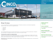 Tablet Screenshot of c-inco.nl